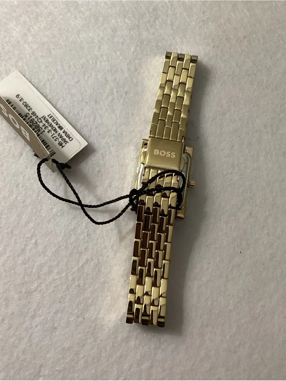 BOSS White-Dial Watch in a Gold Effect